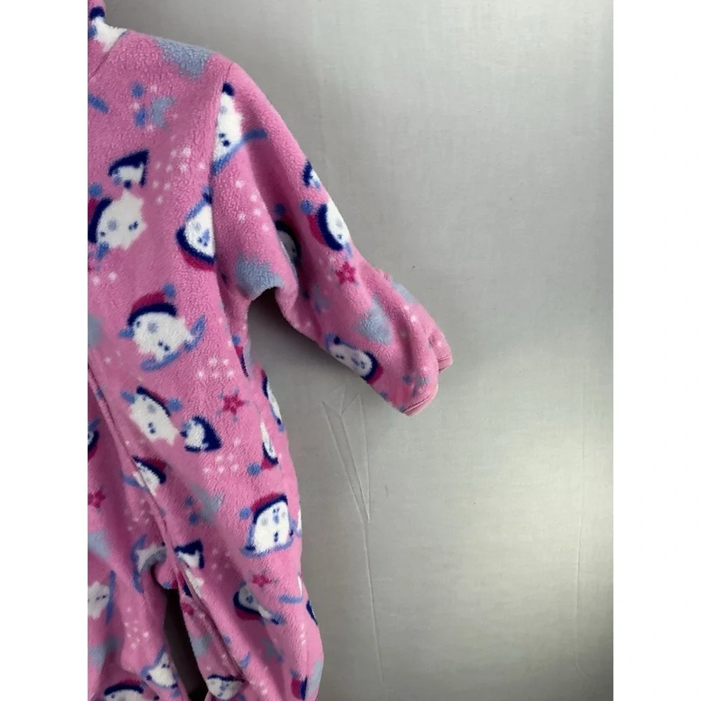 Columbia Pink Fleece Snowsuit Bunting 18 Month